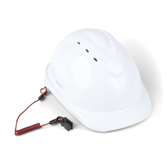GRIPPS Coil Hard Hat Tether - Non Conductive