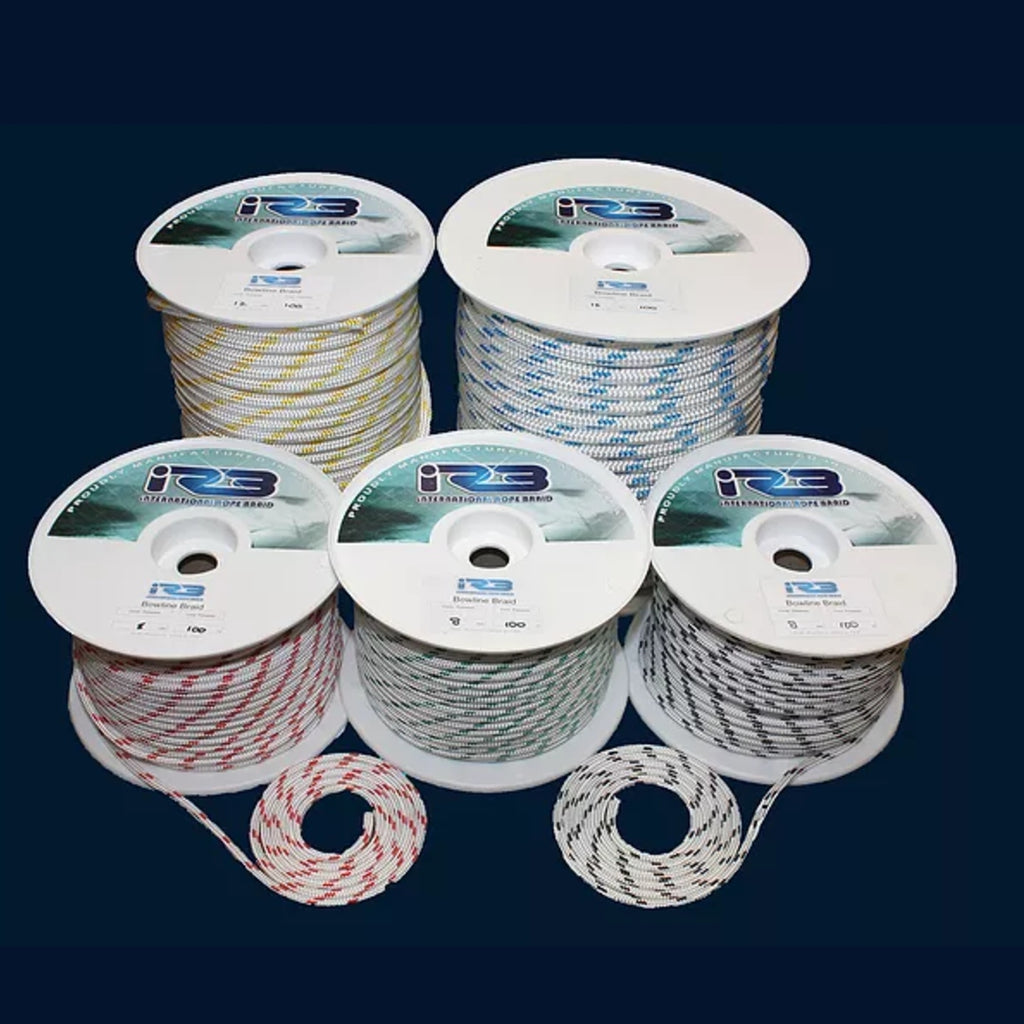 IRB Double Braid Polyester Rope – Height Dynamics