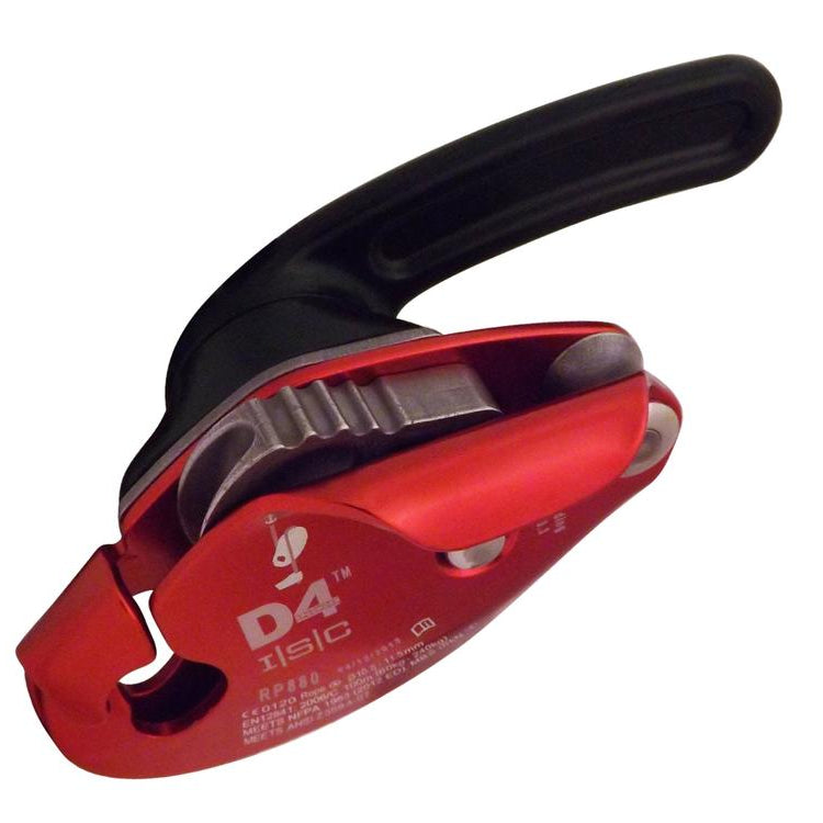 ISC D4 Descender - Rated for Two Person Rescue – Height Dynamics ISC D4 Descender - Rated for Two Person Rescue – Height Dynamics