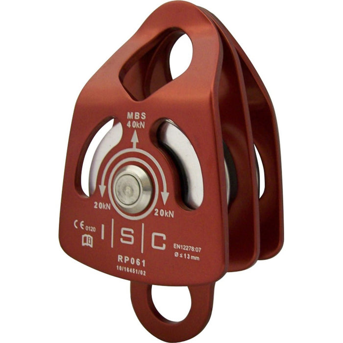 ISC Prusik Pulley Small Double Alloy
