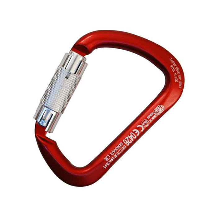 Kong X-Large Auto-Block Carabiner - RED