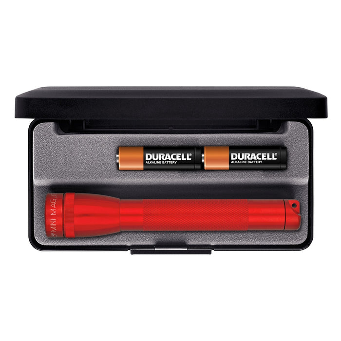 MagLite Flashlight Gift Pack Red - 2AA Cell