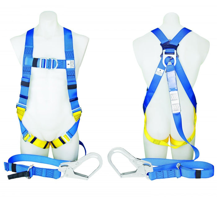 PROTECTA FIRST Fall Arrest Harness with Scaffold Hook Lanyard
