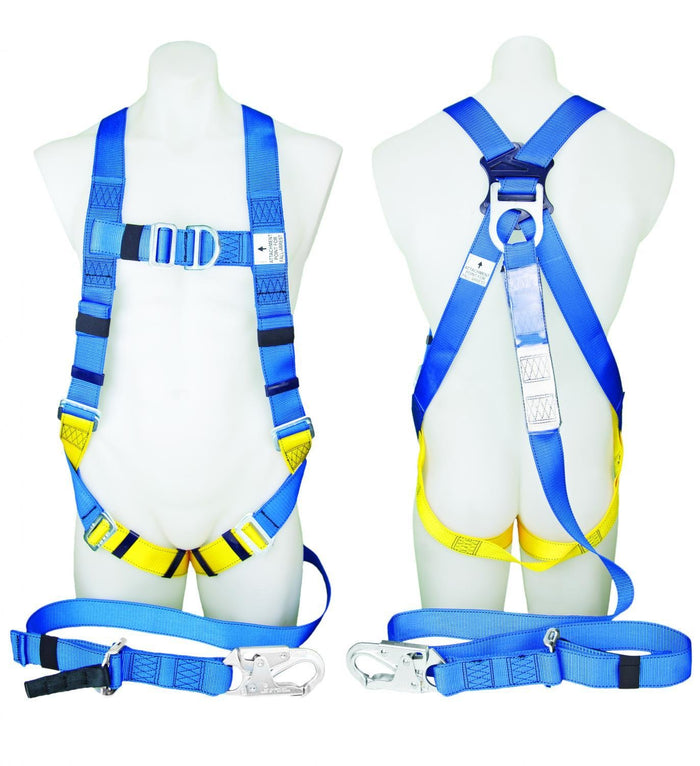 PROTECTA FIRST Fall Arrest Harness with Lanyard