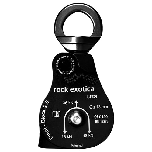 ROCK EXOTICA Omni Block - Single 2.0 Inch 2.0 inch - P53 Black