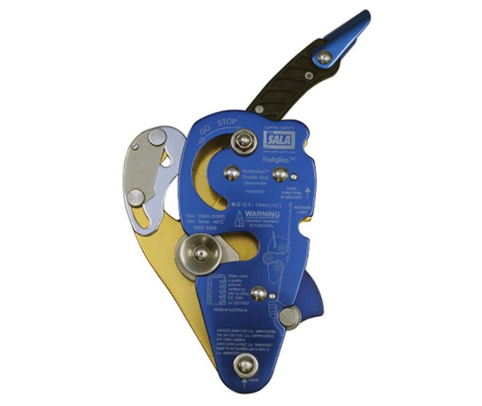 Rollgliss NoWorries Double Stop Descender Large 12.5 - 13 mm