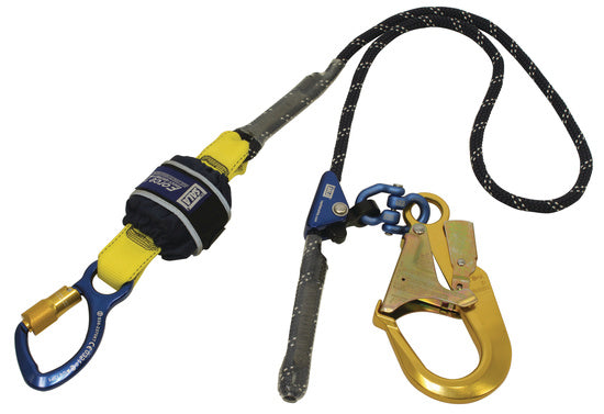 SALA Force 2 Cut Resistant Lanyards Adjustable with scaffold hook