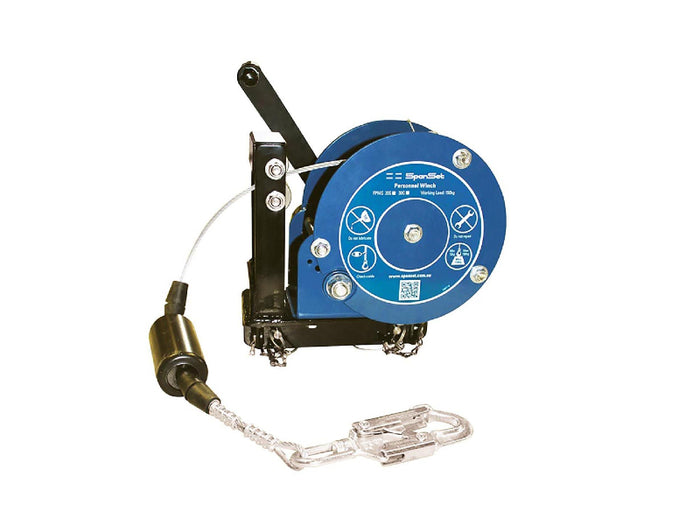 SPANSET Materials and Personnel Winch - SVLWB Series 20 metre