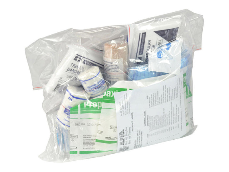 Trauma Minor Emergency First Aid Kit - Refill